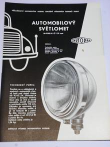 Autopal - automobilový světlomet průměr 170 mm - prospekt