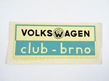 Volkswagen Club - Brno - obtisk