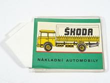 Liaz - nákladní automobily Škoda - kapesníček do saka