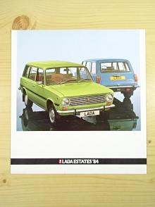 Lada Estates 1984 - prospekt - Lada Cars GB