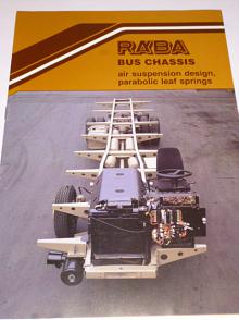 Rába - bus chassis - prospekt - 1987