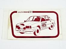 Rallye Škoda 1985 - samolepka