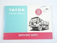 Tatra 815-2 Euro II - servisní sešit - 1997