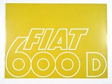 Fiat 600 D - prospekt