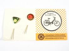 Moped Babetta - Považské strojárne, Považská Bystrica - odznak