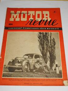 Motor Revue - 1941 - ročník XX., číslo 404