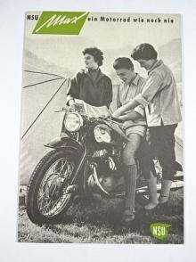 NSU Max - prospekt - REPRINT
