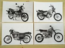 Honda CBX, CX, CR 250 R, 125 Twin- fotografie