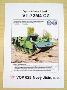 Vyprošťovací tank VT-72M4 CZ - VOP 025 Nový Jičín - prospekt