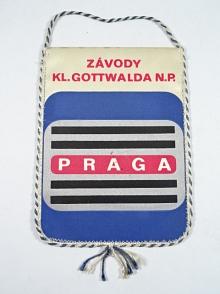 Praga - Závody Kl. Gottwalda n. p. - vlaječka