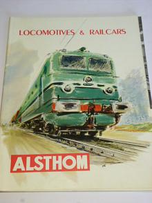 ALSTHOM - Locomotives, Railcars - prospekt - 1956