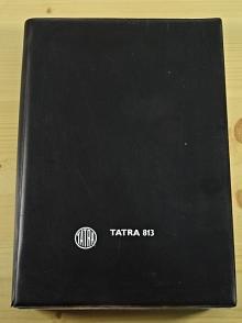Tatra 813 6 x 6 - seznam náhradních součástí tahače přívěsu - 1980