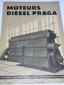 Praga - moteurs diesel - prospekt