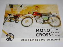 ČZ 125, 250, 400 motocross - 1973 - prospekt