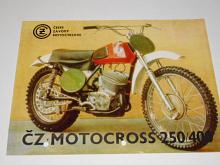 ČZ 250, 400 motocross - ČZ 250 - 980.7, ČZ 400 - 981.4 - 1973 - prospekt