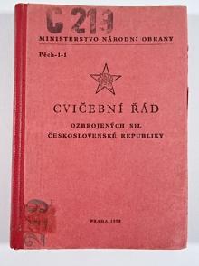 Cvičební řád ozbrojených sil Československé republiky - 1958 - Pěch-1-1