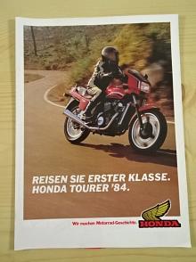 Honda - Reisen sie Erster Klasse. Honda Tourer 1984 - prospekt