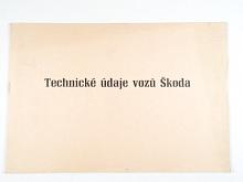 Technické údaje vozů Škoda - Octavia, Felicia, 1202
