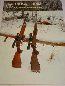 TIKKA 1983 hunting and sporting arms - prospekt