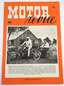 Motor Revue - 1943 - ročník XXIII., číslo 463