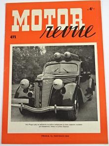 Motor Revue - 1944 - ročník XXIV., číslo 471