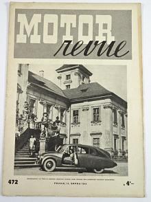 Motor Revue - 1944 - ročník XXIV., číslo 472
