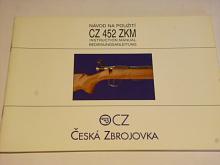 CZ 452 ZKM - návod na použití - 2000