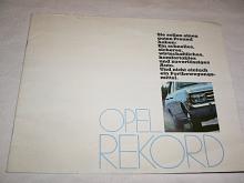 Opel Rekord - 1968 - prospekt