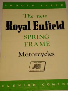 Royal Enfield Spring Frame Models - 500 Twin, 350 Bullet