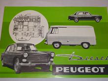 Peugeot diesel 1966 - prospekt