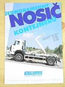 Jednoramenný nosič kontejnerů - prospekt - CTS Servis Okřínek - Liaz - Škoda