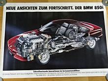 BMW 850i - plakát