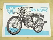 ČZ 125/481, 175/482 - Trail - Motokov - prospekt - 1974