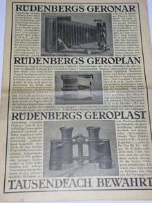 Rüdenbergs Geronar, Geroplan, Geroplast - prospekt