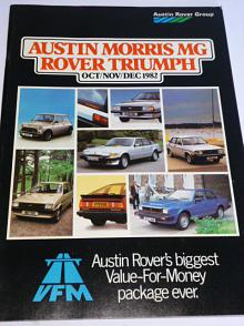 Austin, Morris, MG, Rover, Triumph - prospekt - 1982