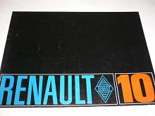 Renault 10 - prospekt