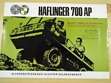 Steyr - Puch - Haflinger 700 AP - prospekt - 1966