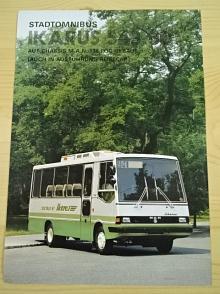 Ikarus 543.30 Stadtomnibus auf Chassis M.A.N. 136 FOC - prospekt