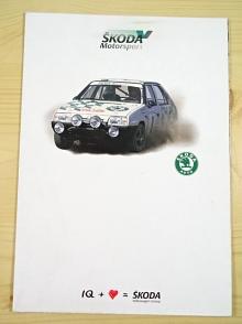 Škoda Motorsport - Škoda Favorit, Forman, Pick-up - prospekt - 1993