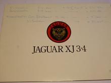 Jaguar XJ 3.4 - prospekt - 1975
