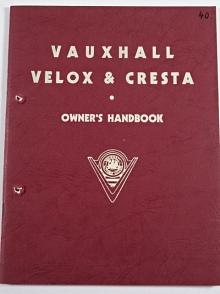 Vauxhall - Velox, Cresta - Owner's Handbook - 1955