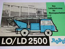 Robur LO/LD 2500 Das Leiterfahrzeug für Montagearbeiten - prospekt - 1966