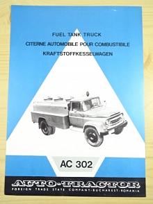 Bucegi AC-302 Fuel Tank Truck - prospekt - Auto-Tractor Bucuresti Romania