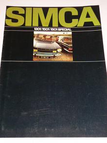 Simca 1301/1501/1501 Speciál - 1969 - prospekt