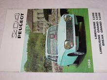 Peugeot 204 - 1968 - prospekt