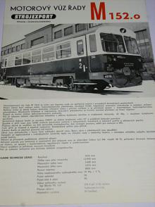 Vagónka Studénka - motorový vůz řady M 152.0 - prospekt - Tatra, Strojexport