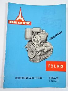 Deutz F 2 L 912 - Bedienungsanleitung - 1969