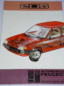 Peugeot 205 - Beschreibung Wartung und Instandsetzung - 1983