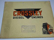 Crossley Compressorless Diesel Engines - prospekt