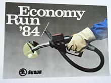 Škoda - Economy Run ´84 - prospekt - vzorník barev